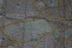 RAC 1:15,000 Map – London Streets – 1989