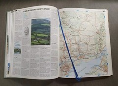 Readers Digest Touring Guide To Britain Book Atlas Map Places Of Interest