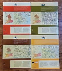 Lot 4 RAC NAVIGATOR Road Atlas Maps UK Great Britain West North Midlands South