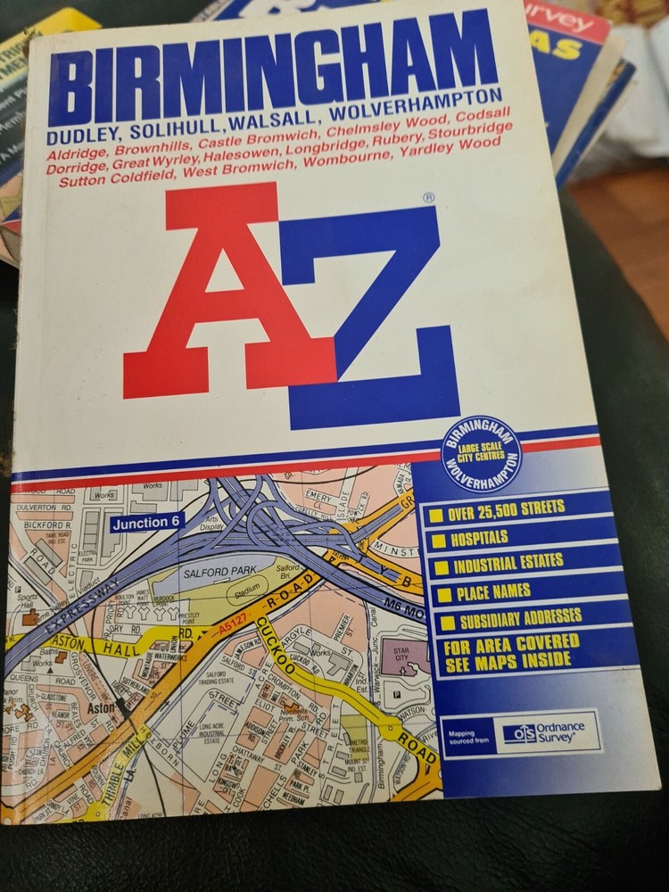 A-Z Birmingham Street Atlas by a-Z Geographers (Paperback, 2002)