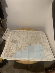 Ordnance Survey Landranger 192 Exeter Sidmouth & Surrounding Area Map 1992 OS