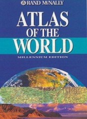 Rand McNally Atlas of the World: A millennium edition – Hardcover – GOOD