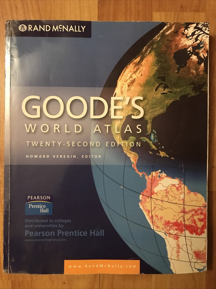Goode’s World Atlas [22nd Edition] by Rand McNally , Paperback