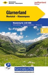 Hallwag Kümmerly+Frey AG Glarnerland / Muotatal / Klausenpass (Map) (UK IMPORT)