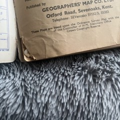 Vintage Geographers’ A to Z Atlas of London and Suburbs