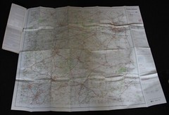 Ordnance Survey 1:50,000 Map – Swindon & Devizes, Sheet 173 – 1974