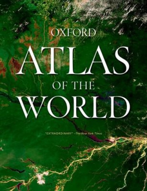 Atlas of the World Hardcover Oxford University Press Oxford Unive
