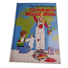 Bartholomew Childrens World Atlas Jacqueline Tivers 1987 Hardback Book