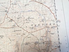 ORDNANCE SURVEY Sheet SS82 SOMERSET / DEVON Provisional Ed. OS Map M172