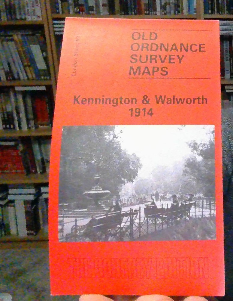 MAP OF Kennington and Walworth 1914: London SHEET 89 , Godfrey, Alan NEW