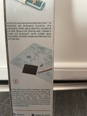 Luckies Of London Scratch Map Backpacker Edition New In Box Wall Map Education