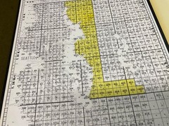 Kroll’s large Folio plat Atlas of Seattle: EASTSIDE Bellevue Medina Supplement