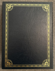 Oxford Atlas of the World Ninth Edition 2001 Oversized Leather Book