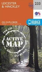 Leicester and Hinckley (Map) OS Explorer Active Map