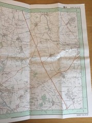 1985 Ordnance Survey Pathfinder Map SE 27/37 Ripon (incl Dishforth & Wath )