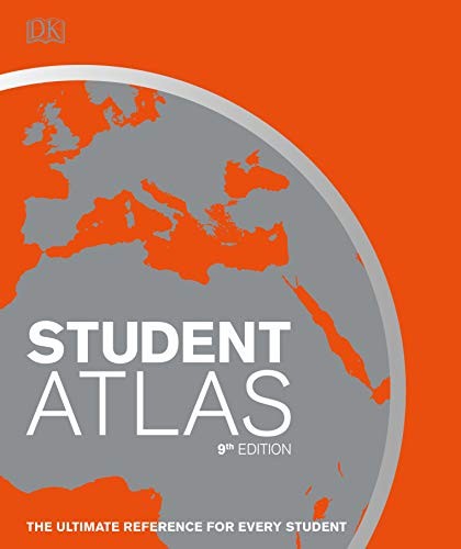 STUDENT WORLD ATLAS, 9TH EDITION: THE ULTIMATE REFERENCE By Dk – Hardcover *VG*