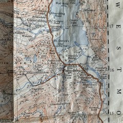 THIRLMERE Ordnance Survey Sheet NY31 Two & Half Inch MAP 1952 PATTERDALE