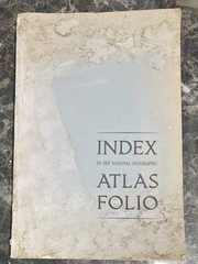 1958 National Geographic World Atlas Vintage Folio Hardcover Map Book With Index