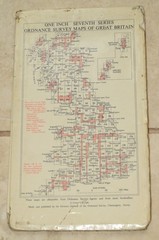 LAND’S END Ordnance Survey One-Inch Map Sheet 189 7th Series 1961 (1966) Paper