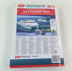 Greater Melbourne Street Directory 2011 Melway Edition 38 Large Paperback Book