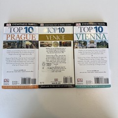 Prague, Venice & Vienna, travel guides, 2003, 1st ed., map guide, PB