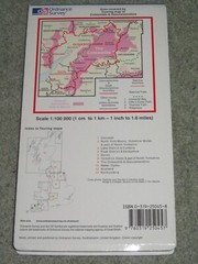 OS Ordnance Survey Touring Map: Cotswolds & Gloucestershire – 1:100,000 – 2002