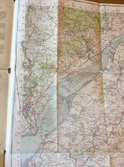 1953 Ordnance Survey One Inch Seventh Series Map 156 Bristol And Stroud