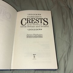 Fairbairn’s Crests of the Families of Great Britain and Ireland, James Fairbairn