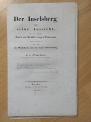 ANTIQ MAPS Panorama vom Inselsberg 1839 (Maps + description brochure)