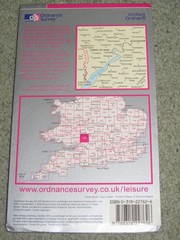 OS Ordnance Survey Landranger Map Sheet 162 Gloucester & Forest of Dean – 2002