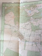 1989 Ordnance Survey Pathfinder Map 360 NN 81/91 Auchterarder And Muthill