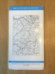 1966 Ordnance Survey 2.5 Inch Map Sheet SJ 24 Llangollen (incl Rhosllanerchrugog