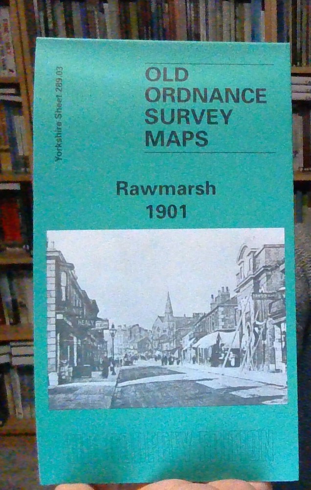 MAP OF Rawmarsh 1901 Yorkshire Sheet 289.03 NEW