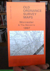MAP OF Worcester & The Malverns 1897 One Inch Sheet 199 by Malcolm Nixon NEW