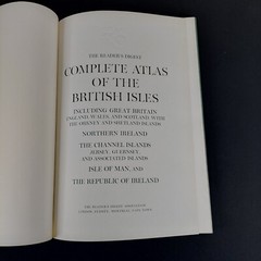The Reader’s Digest Complete Atlas of the British Isles 1965 First Edition