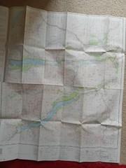 OS ONE INCH RED MAP SHEET 48 LOCH TAY – VGC