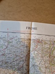 Ordnance Survey Map Of Great Britian – FROME – 1959