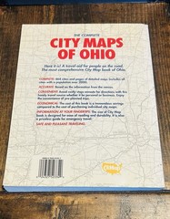 The Complete City Maps of Ohio Softcover Book – Fast Free Delivery