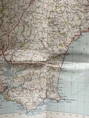 ORDNANCE SURVEY ONE INCH MAP: TORQUAY (New Popular Edition)
