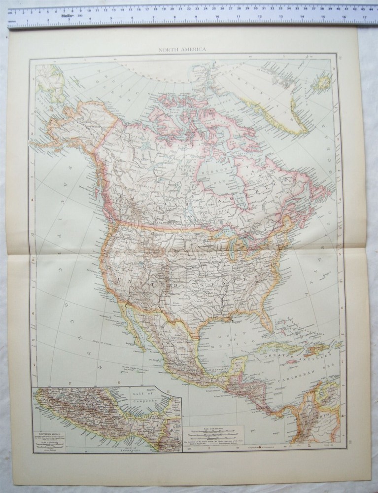 1895 The Times Plate 87 & 88 North America