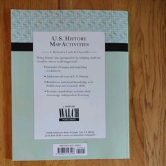 U.S. History Map Activities by E. Richard & Linda R. Churchill, Walch Publisher