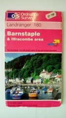 Barnstaple and Ilfracombe Area (Sheet 180) (OS Landranger Map) Ordnance Survey