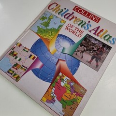 Collins Childrens Atlas of the World 1995 Hardback Book