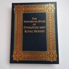 Easton Press Historical Atlas of Dynasties & Royal Houses Leather Gold Collector