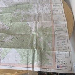 Ordnance Survey Explorer Map 327 Cumnock & Dalmellington Mauchline & Patna OS