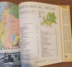 Hammond Medallion World Atlas New Census Edition Vintage Hardcover Cold War Maps