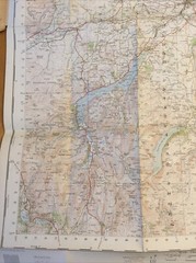 1955 Ordnance Survey One Inch Seventh Series Map Penrith (incl Appleby )