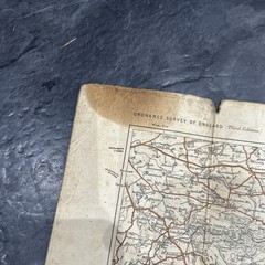 Ordnance Survey One Inch Map 3rd Edition Torquay 1925 Reprint