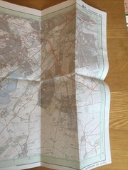 1989 Ordnance Survey Pathfinder Map 833 SK 43/53 Nottingham (South West)