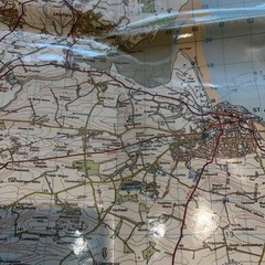 Vintage Ordnance Survey Landranger St Andrews Kirkcaldy 1987 Map 59